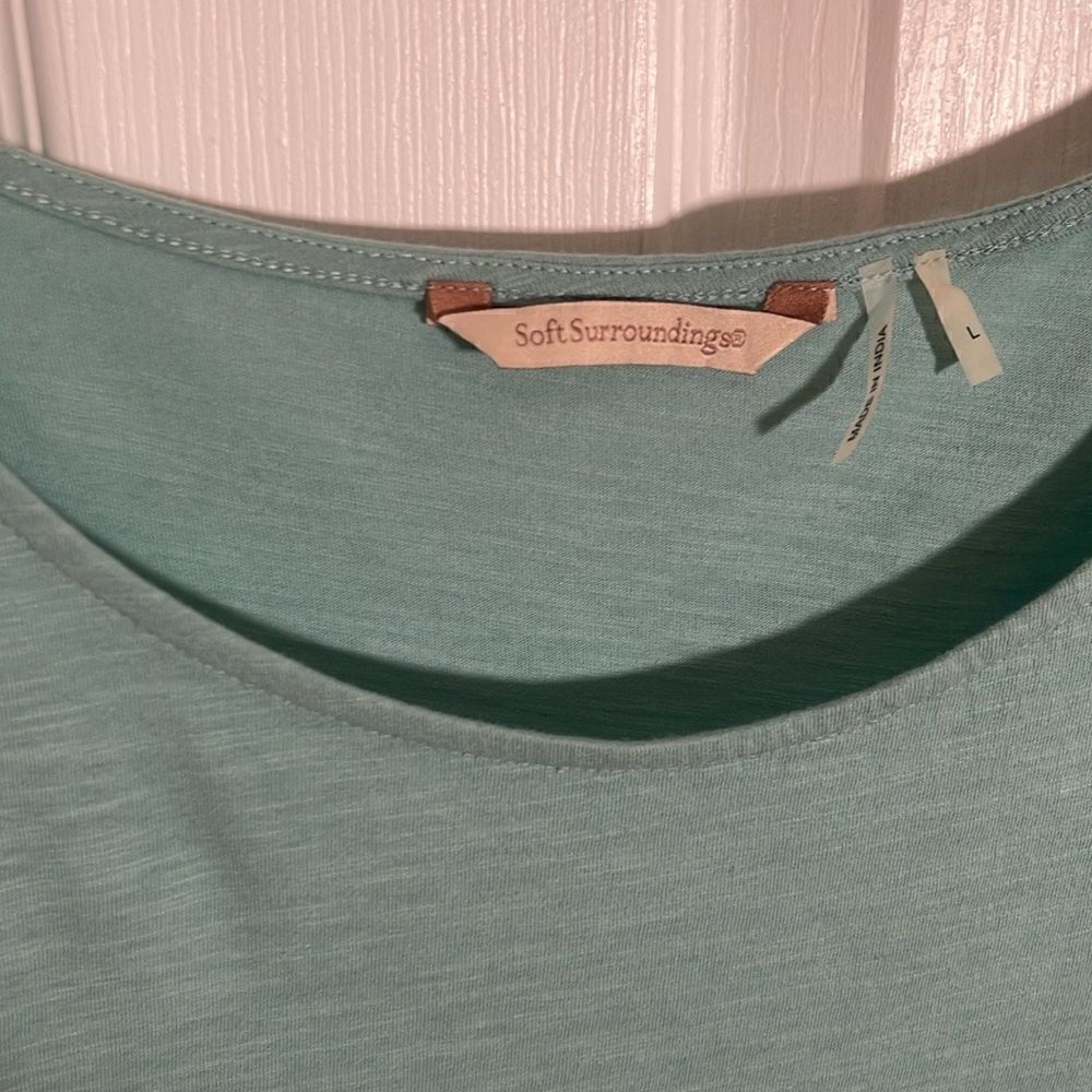 Soft Surroundings High Low Pullover Blouse - Picture 3 of 4